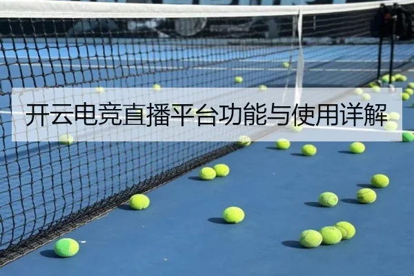 开云电竞直播平台功能与使用详解